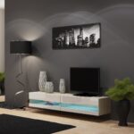 Cama TV stand VIGO NEW 30/180/40 sonoma/white gloss