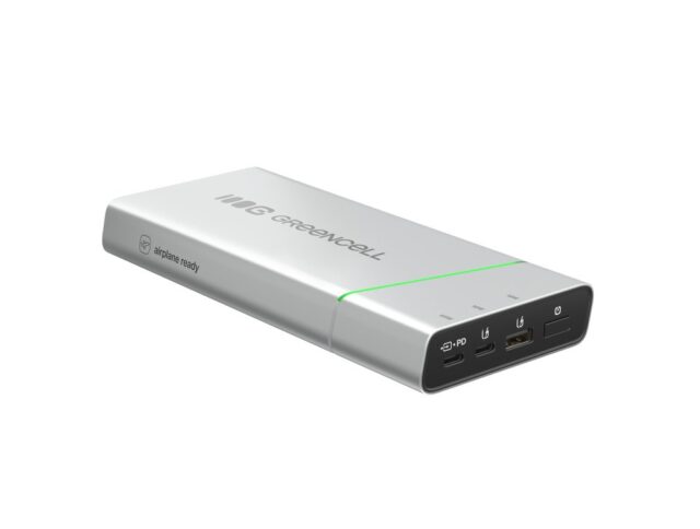 Green Cell PBPLGC20P power bank Lithium-Ion (Li-Ion) 20800 mAh Aluminium  Black  Green  Light grey  Silver - imagine 2