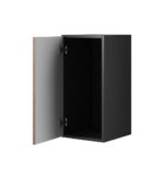 Cama full storage cabinet ROCO RO3 75/37/39 black/black/black - imagine 2