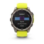 Garmin fenix 8 3.3 cm (1.3 ) 47 mm Digital 260 x 260 pixels Touchscreen Titanium Wi-Fi GPS (satellite) - imagine 4