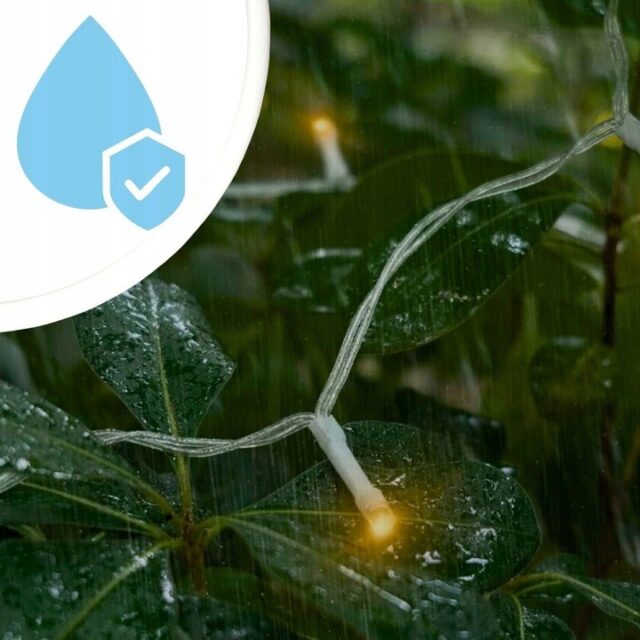 EXTRALINK KURTYNA LED ŚWIETLNA 300LED LAMPKI CHOINKOWE SOPLE WEWNĘTRZNE GIRLANDA 3X3M - imagine 7