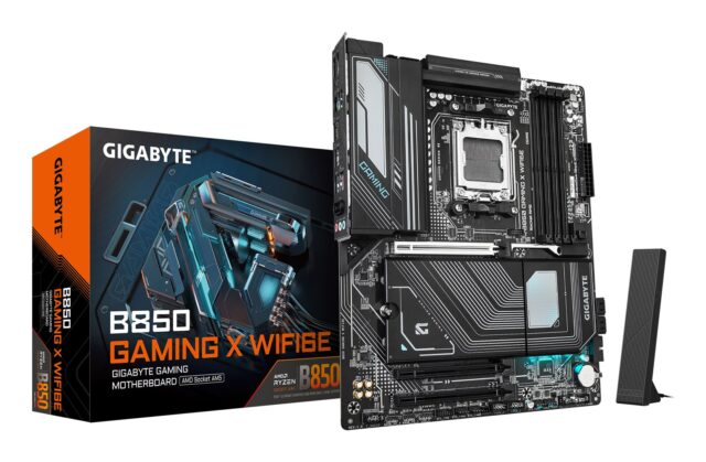 GIGABYTE B850 GAMING X WIFI6E Motherboard - AMD Ryzen 9000 Series CPUs  12+2+2 Phases Digital VRM  up to 8200MHz DDR5 (OC)  1xPCIe 5.0 + 2xPCIe 4.0 M.2  2.5LAN  WIFI 6E  USB 3.2 Gen 2x2 - imagine 4