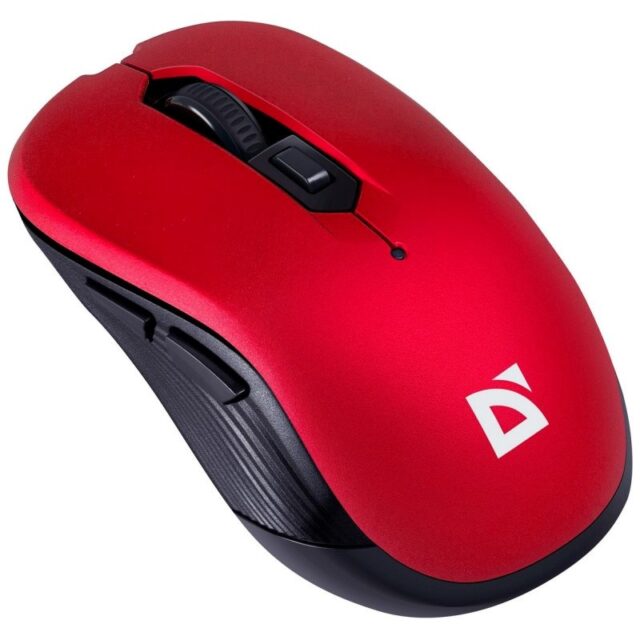 MOUSE DEFENDER GASSA MM-105 RF SILENT RED - imagine 6