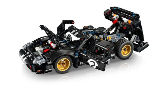 LEGO TECHNIC 42223 1966 Ford GT40 MKII Race Car - imagine 5