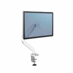 Fellowes Ergonomics Arm for 1 Monitor Platinum Series  White - imagine 2