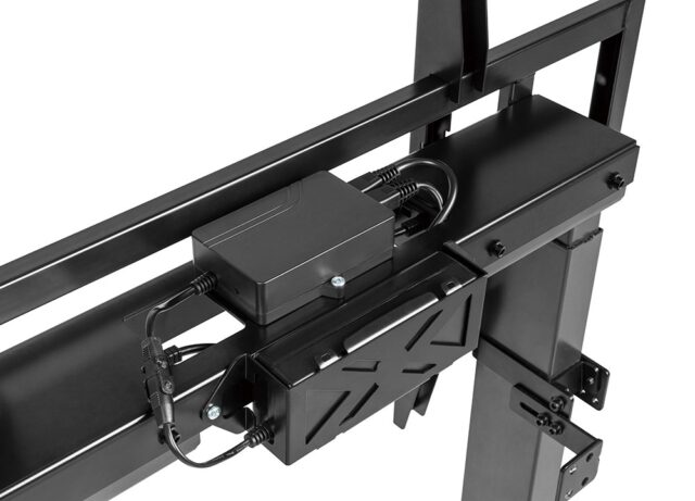 Gembird Stojak pod tv z regulacj wysokoci mobilny 55-100 cali - imagine 11