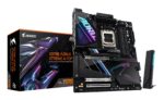 GIGABYTE X870E AORUS XTREME AI TOP Motherboard - Supports AMD Ryzen 9000 Series CPUs  18+2+2 phases VRM  up to 8800MHz DDR5 (OC)  1xPCIe 5.0 M.2 + 3xPCIe 4.0 M.2  WI-FI 7  10GbE LAN  USB 4