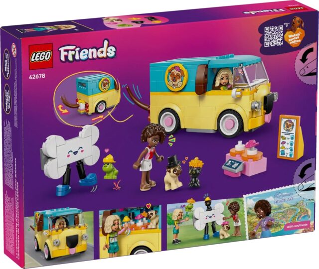 LEGO Friends 42678 Furgonetka z akcesoriami dla zwierząt - imagine 2