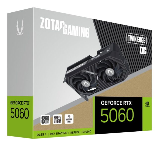 Zotac GAMING GeForce RTX 5060 Twin Edge OC NVIDIA 8 GB GDDR7 - imagine 7