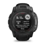 Garmin Instinct 2X Solar Tactical Edition 2.79 cm (1.1 ) MIP 50 mm Digital 176 x 176 pixels Touchscreen Black GPS (satellite) - imagine 12