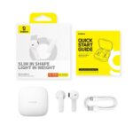 Baseus Bowie E16 Headset True Wireless Earphones In-ear Calls/Music USB Type-C Bluetooth White - imagine 6