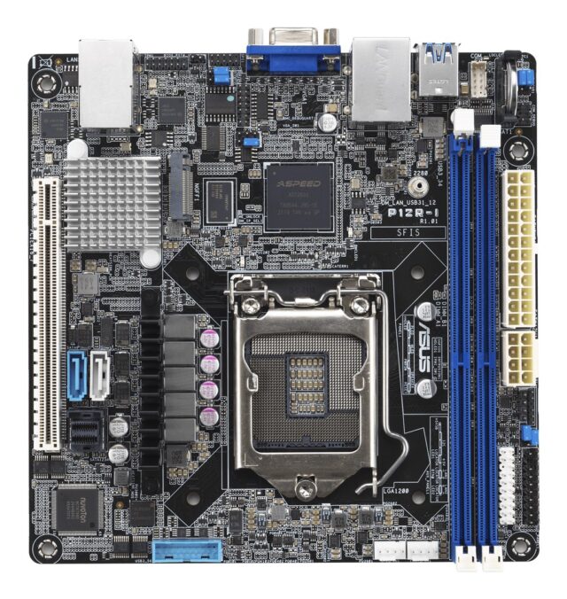 ASUS P12R-I/ASMB10 Intel C252 LGA 1200 (Socket H5) ATX - imagine 2
