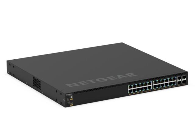 NETGEAR GSM4328-100AJS Managed L3 Gigabit Ethernet (10/100/1000) Power over Ethernet (PoE) 1U Black - imagine 2