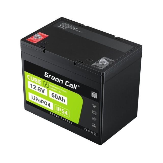 Green Cell LFPGC12V60AH UPS battery Lithium Iron Phosphate (LiFePO4) 12.8 V 60 Ah - imagine 9