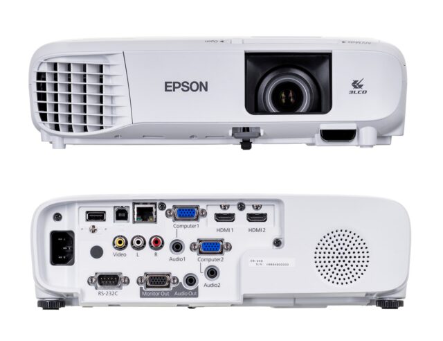 Epson EB-W49 data projector Desktop projector 3800 ANSI lumens 3LCD WXGA (1280x800) White - imagine 16