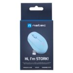 NATEC STORK mouse Home Ambidextrous RF Wireless + USB Type-A Optical 1600 DPI - imagine 8