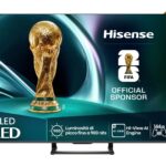 Hisense 75U7Q 190.5 cm (75 ) 4K Ultra HD Smart TV Wi-Fi Black 450 cd/m2