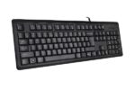 A4Tech KR-92 keyboard Universal USB QWERTY English Black - imagine 2