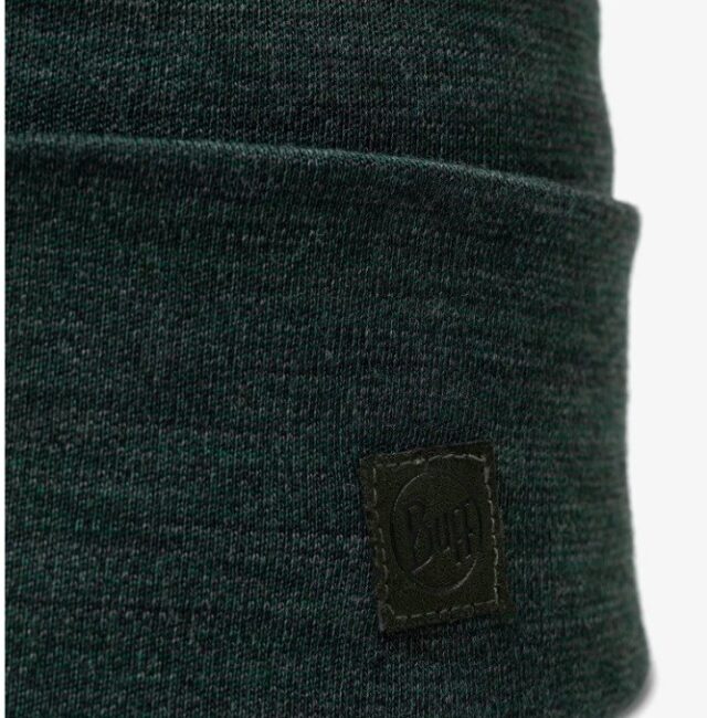 Buff Heavyweight Merino Wool Hat Hat Green - imagine 2