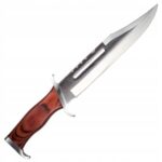 Cinema Classic CC-H3 Rambo III knife with leather sheath  425 mm - imagine 2