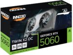 INNO3D GeForce RTX 5060 Twin X2 OC NVIDIA 8 GB GDDR7 - imagine 2