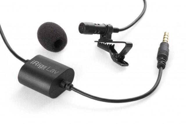 IK Multimedia iRig Mic Lav Black Clip-on microphone - imagine 3
