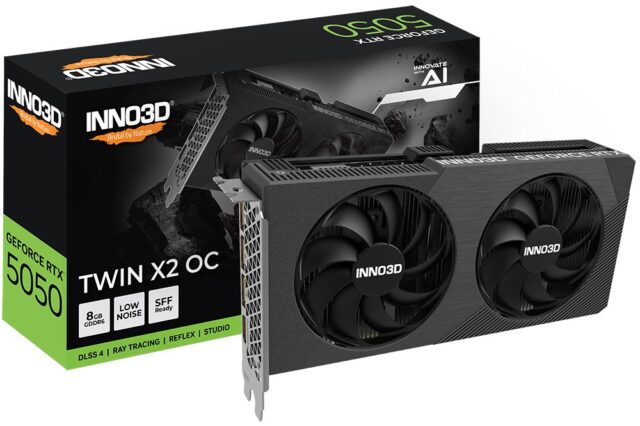 INNO3D GeForce RTX 5050 TWIN X2 OC NVIDIA 8 GB GDDR6 - imagine 3