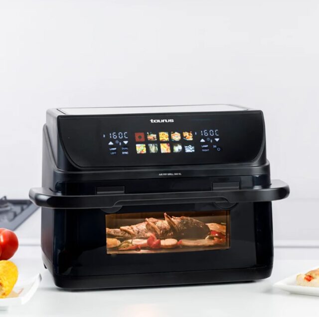 Fat-free deep fryer with long basket and grill Taurus 973004000 - imagine 7