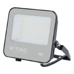 LED V-TAC 50W LED Floodlight CREE CHIP Black Body Grey Glass 6500K 135lm/W
