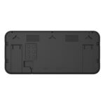 Large Digital Clock Wall Mount Free Standing with Temperature Sensor 37x17cm LCD Display Power Adapter & Battery Operated - imagine 6