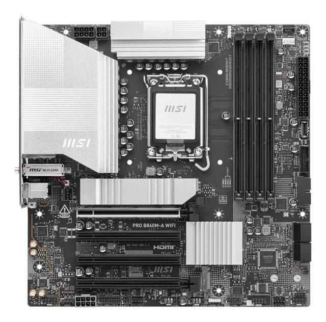 MSI PRO B860M-A WIFI motherboard Intel B860 LGA 1851 (Socket V1) micro ATX - imagine 2