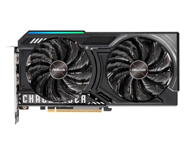 Graphics card. Asrock RX9060XT Challenger 8GB OC - imagine 4