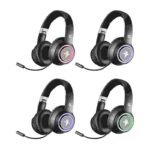 HEADPHONES DEFENDER BLUETOOTH FREEMOTION B571 BLACK LED - imagine 2