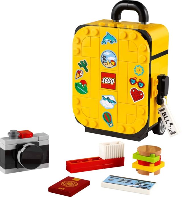 LEGO 40817 Yellow Travel Suitcase - imagine 3