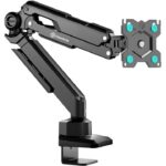 ONKRON G90-B Swivel and tilt desk mount for 13‘-34’ monitors  max. 10 kg  with rotation  black