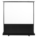 Maclean portable projection screen  compact  floor  66   16:9  MC-210