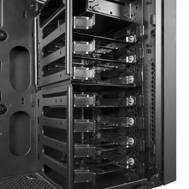 Chieftec CW-01B-OP computer case Tower Black - imagine 7