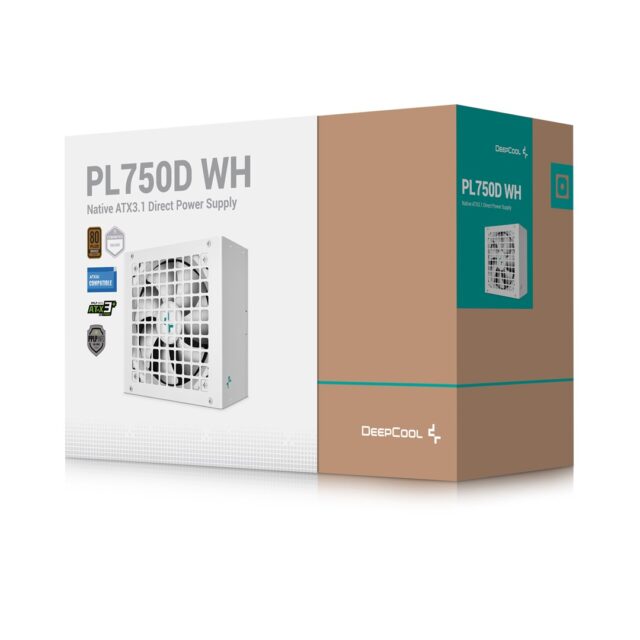 DeepCool PL750D WH power supply unit 750 W 20+4 pin ATX ATX White - imagine 5