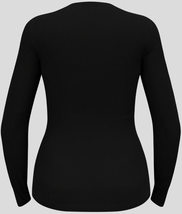 Odlo BL TOP crew neck l/s ACTIVE WARM ECO women's T-shirt  size S  black - imagine 2