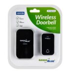 GreenBlue GB157 B Kinetic Battery-free Wireless Dorr Bell  Melodies  Black  Range up to 200m  IP44 - imagine 7