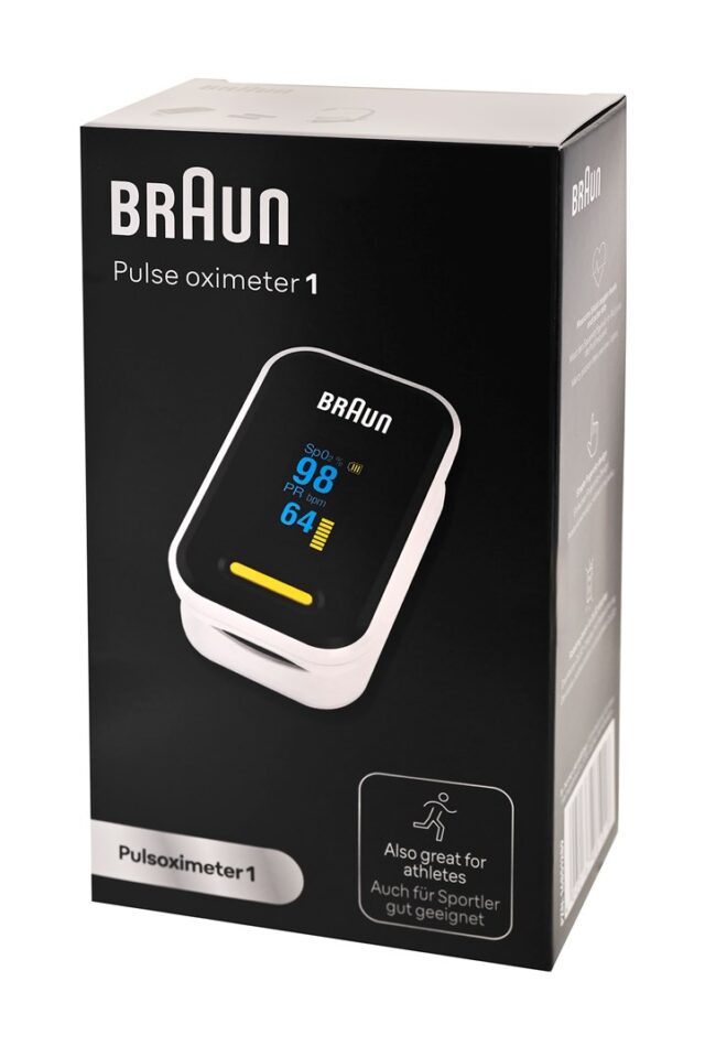 Braun YK-81CEU pulse oximeter Black  Stainless steel - imagine 9