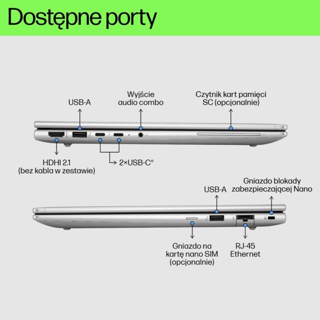 HP EliteBook 640 G11 Ultra 5 135U 14.0 WUXGA IPS 300nits AG 16GB DDR5 5600 SSD512 Intel Graphics Cam 5MPx 56Wh W11Pro 3Y OnSite - imagine 3