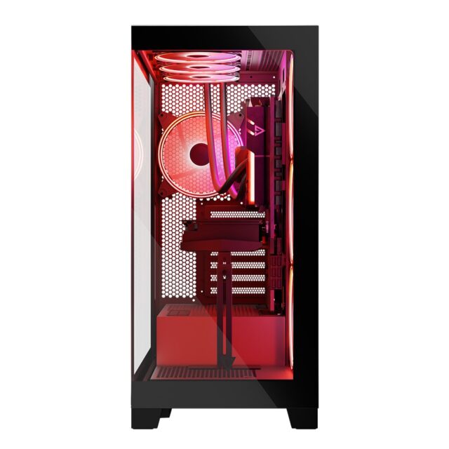 MODECOM Volcano SPACE APEX ARGB  MIDI USB 3.0 X 2  CYPE-C - imagine 9