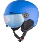 WINTER HELMET ALPINA ZUPO VISOR Q-LITE BLUE MATT 54-58 - imagine 2