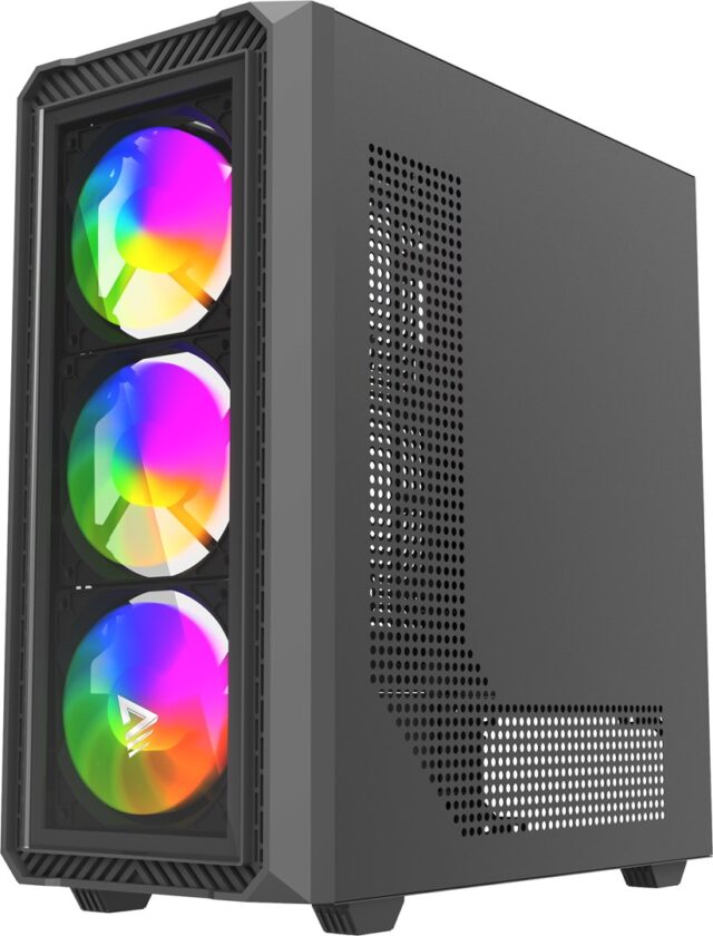 Savio Noctis Glass RGB Cube Black - imagine 2