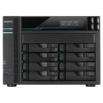 Asustor Lockerstor 10 AS6510T NAS Tower Intel Atom® C3538 8 GB DDR4 0 TB ADM Black - imagine 2