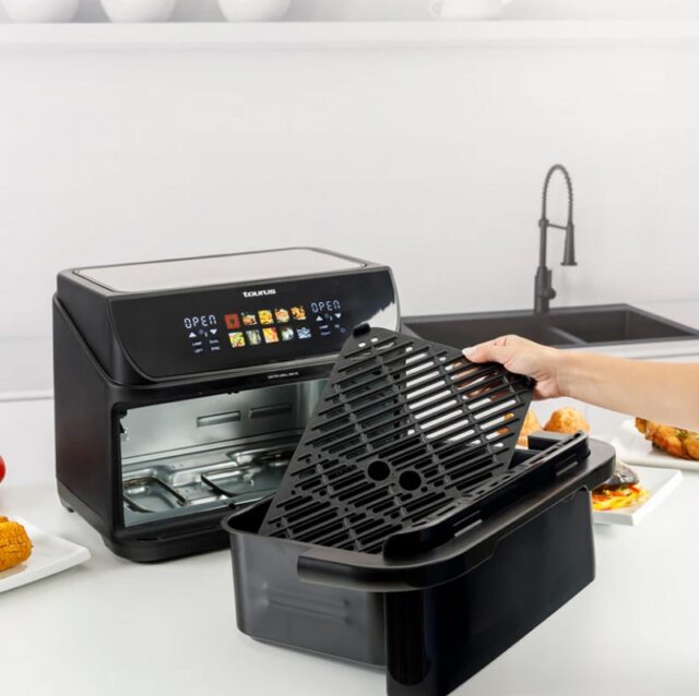 Fat-free deep fryer with long basket and grill Taurus 973004000 - imagine 9