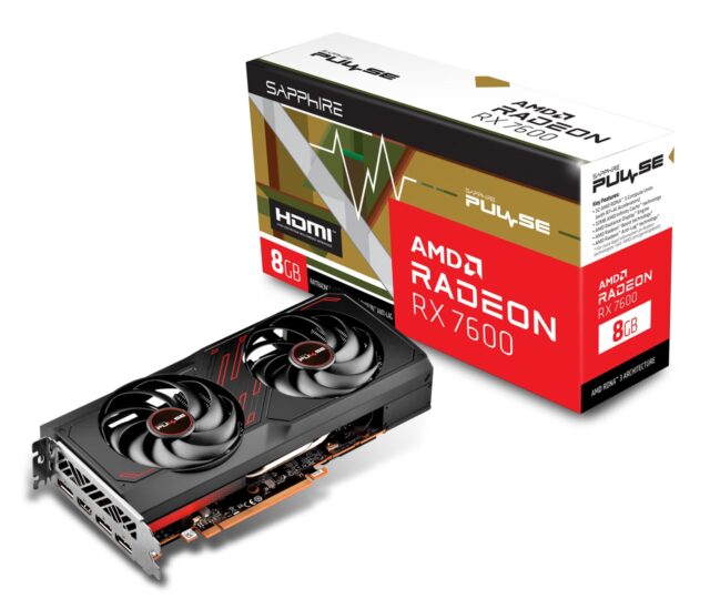SAPPHIRE PULSE AMD Radeon RX 7600 GAMING OC 8G Graphics Card - imagine 6