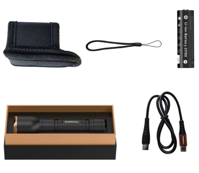 Duracell DF2500R Flashlight black - imagine 7