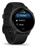 Garmin vívoactive 6 3.05 cm (1.2 ) AMOLED 42 mm Digital 390 x 390 pixels Touchscreen Black Wi-Fi GPS (satellite) - imagine 3